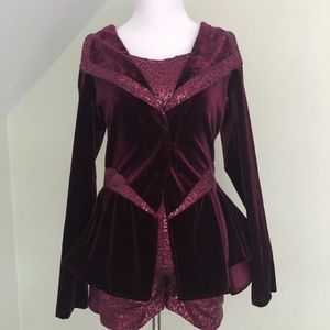 Revolution dance costume new dress 2 piece MA